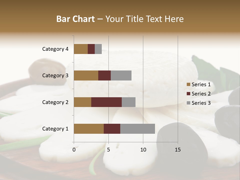 Isolated Food Product PowerPoint Template