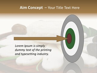 Isolated Food Product PowerPoint Template