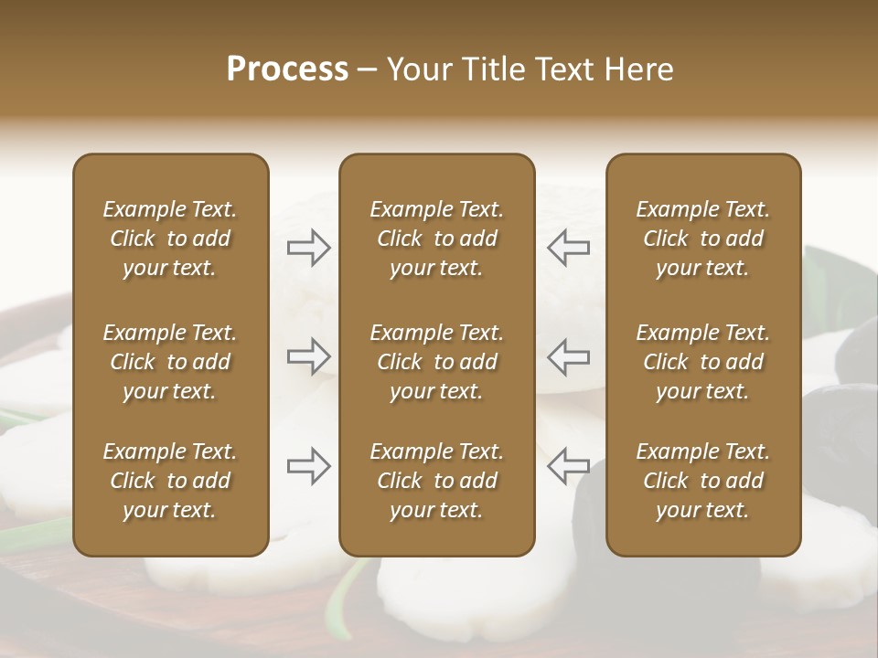 Isolated Food Product PowerPoint Template