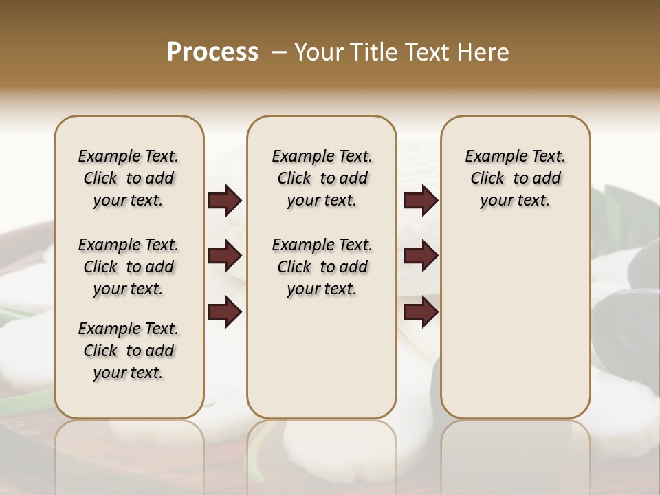 Isolated Food Product PowerPoint Template