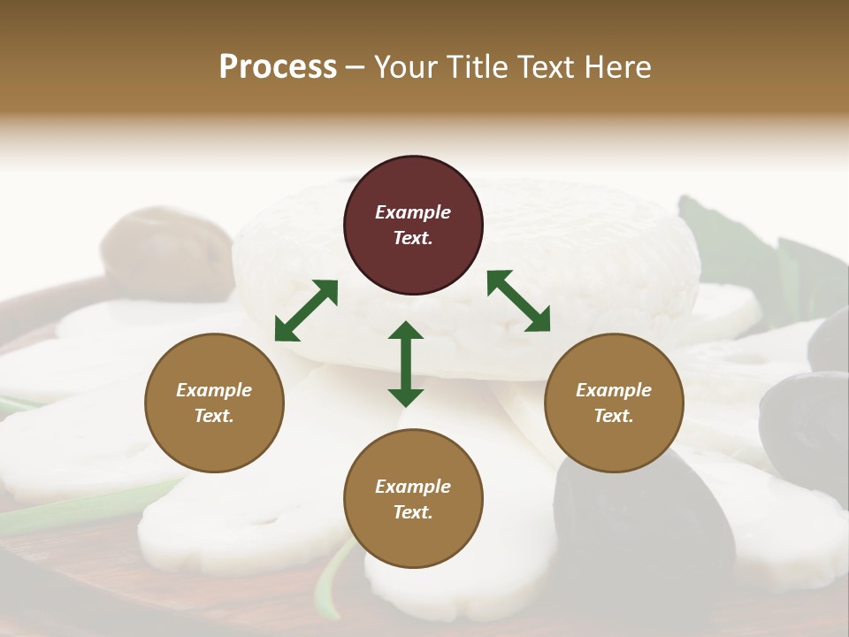 Isolated Food Product PowerPoint Template