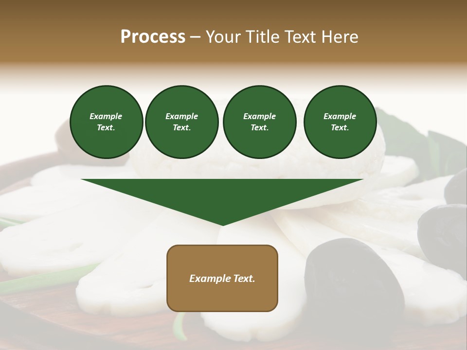 Isolated Food Product PowerPoint Template