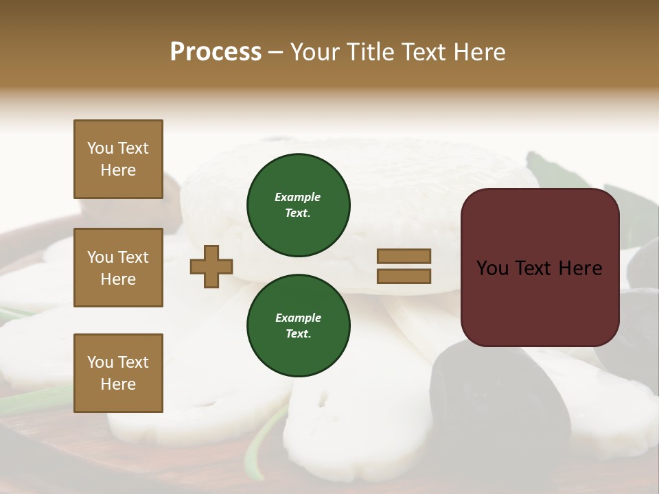 Isolated Food Product PowerPoint Template