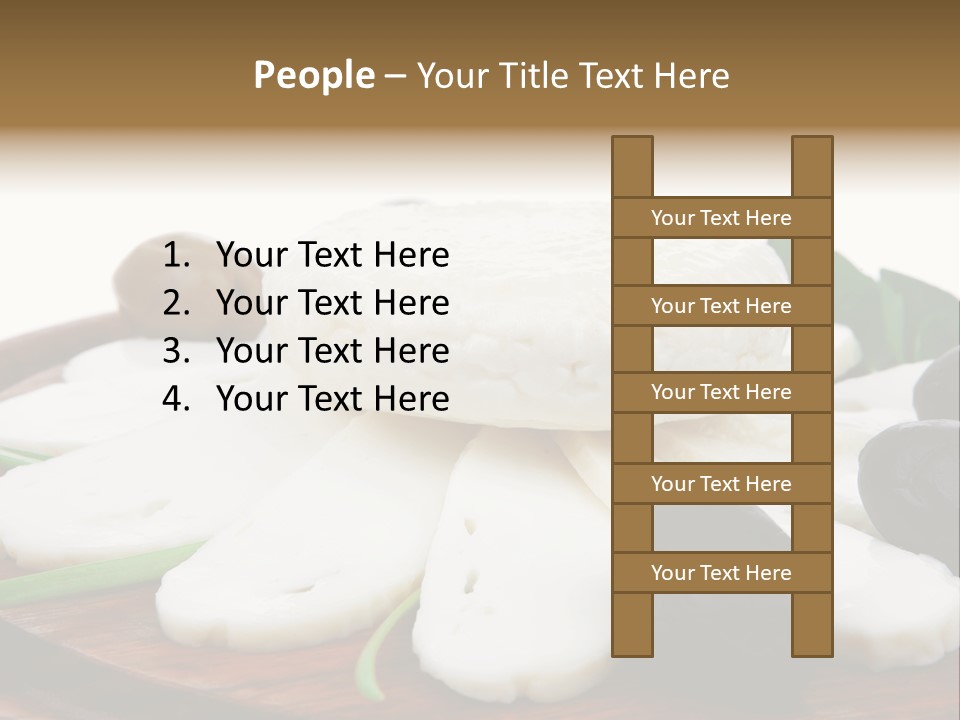 Isolated Food Product PowerPoint Template