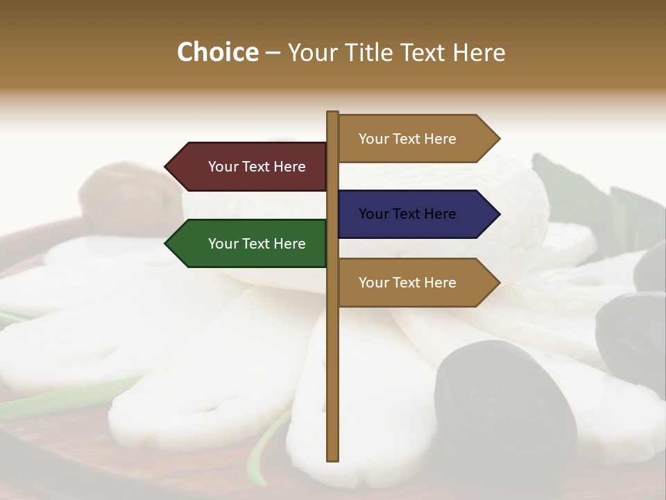Isolated Food Product PowerPoint Template