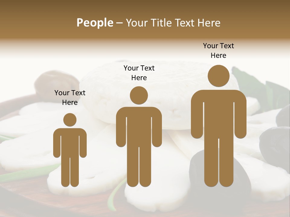 Isolated Food Product PowerPoint Template