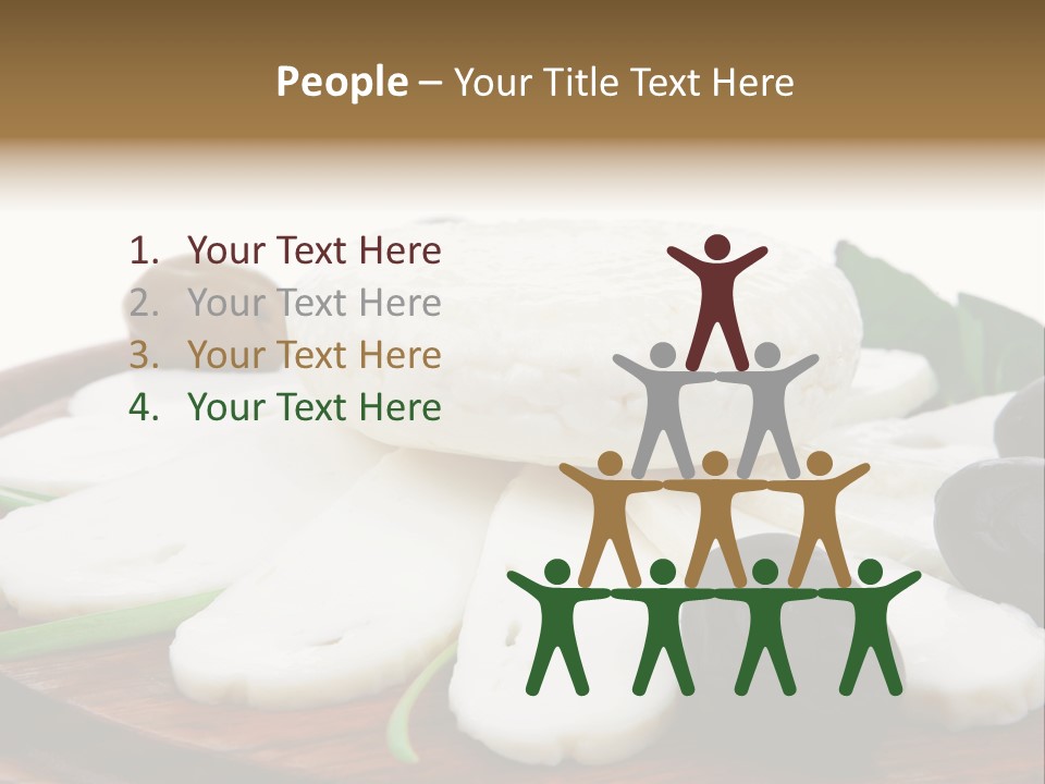 Isolated Food Product PowerPoint Template