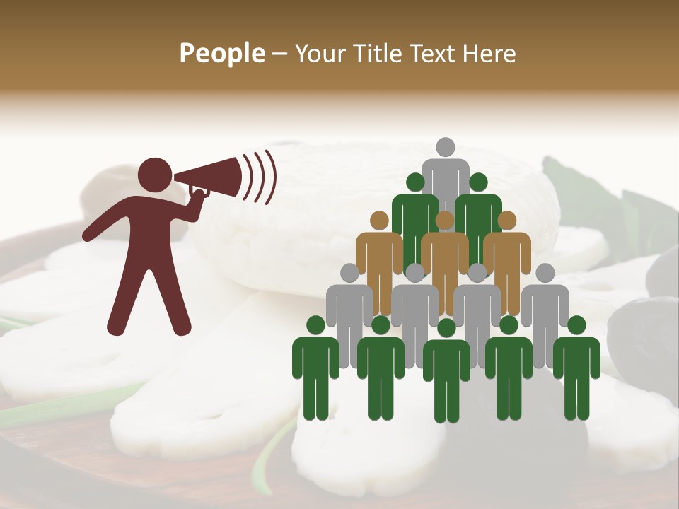 Isolated Food Product PowerPoint Template