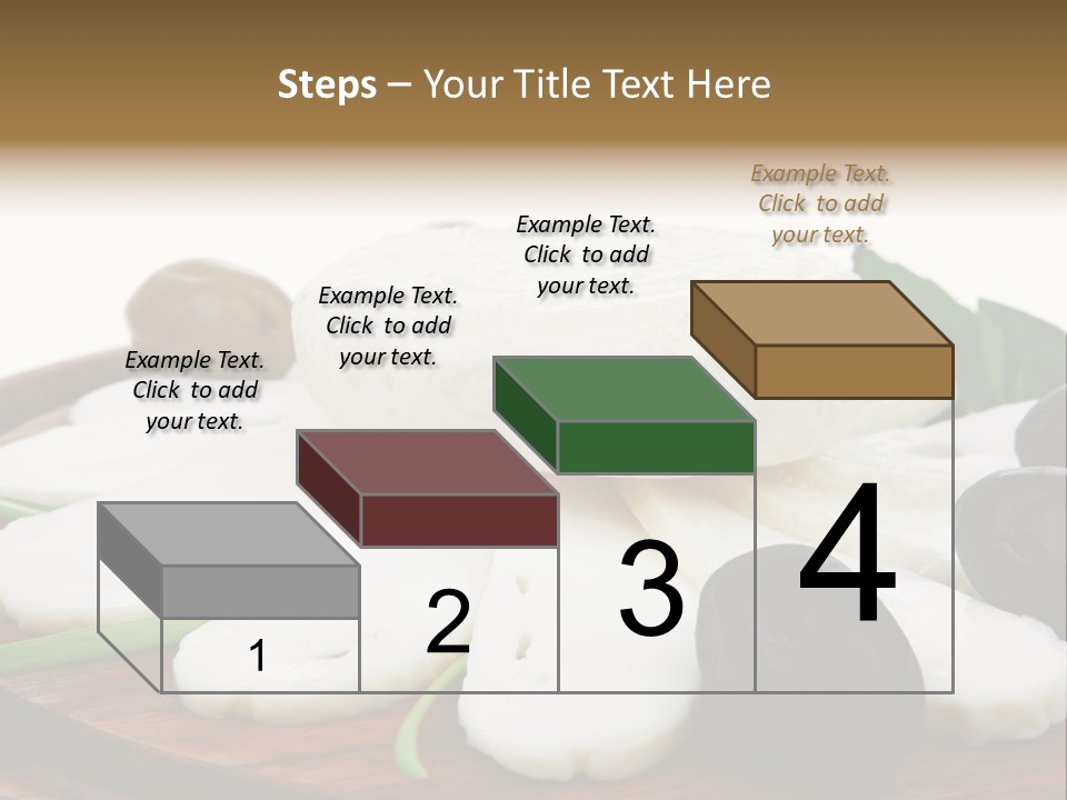 Isolated Food Product PowerPoint Template
