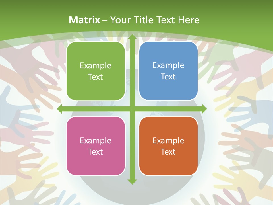 Hand Arm People PowerPoint Template