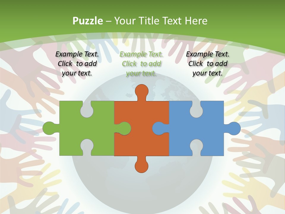 Hand Arm People PowerPoint Template