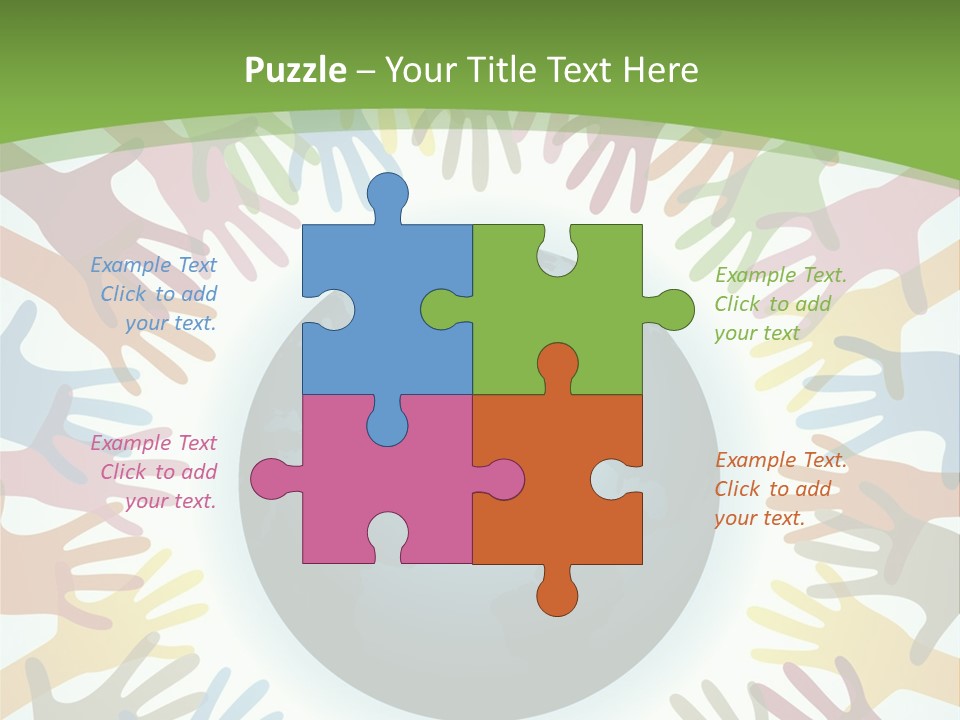 Hand Arm People PowerPoint Template