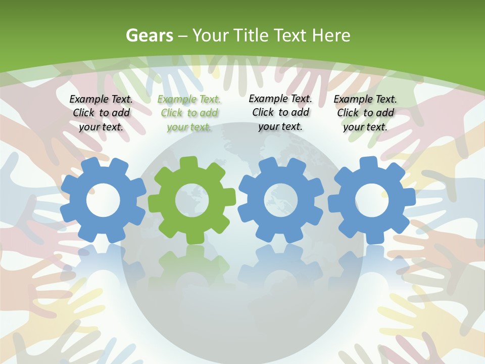 Hand Arm People PowerPoint Template