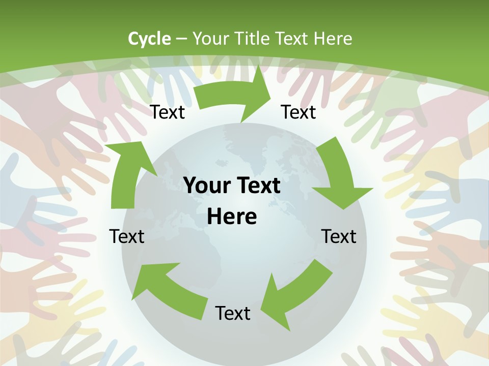 Hand Arm People PowerPoint Template