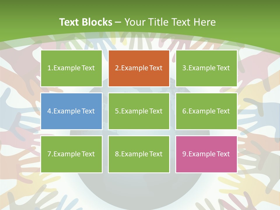 Hand Arm People PowerPoint Template