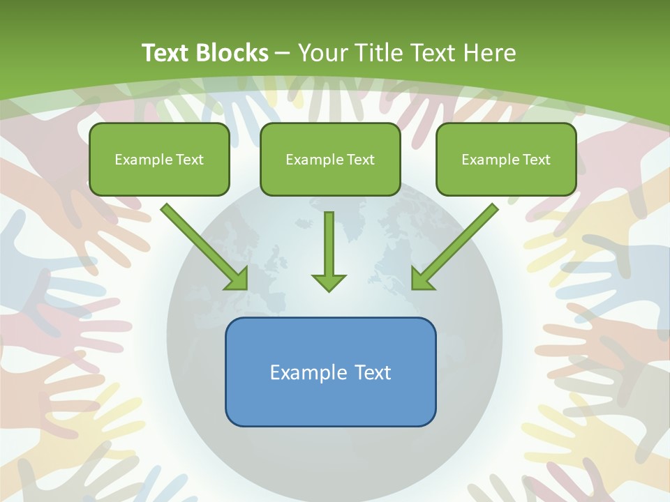 Hand Arm People PowerPoint Template