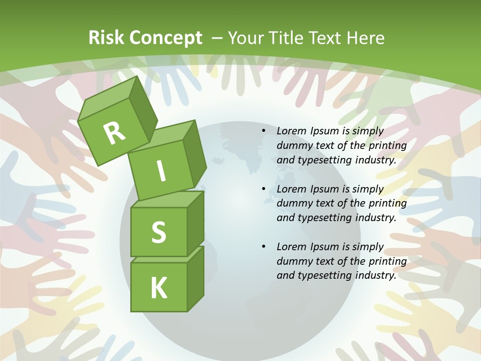 Hand Arm People PowerPoint Template