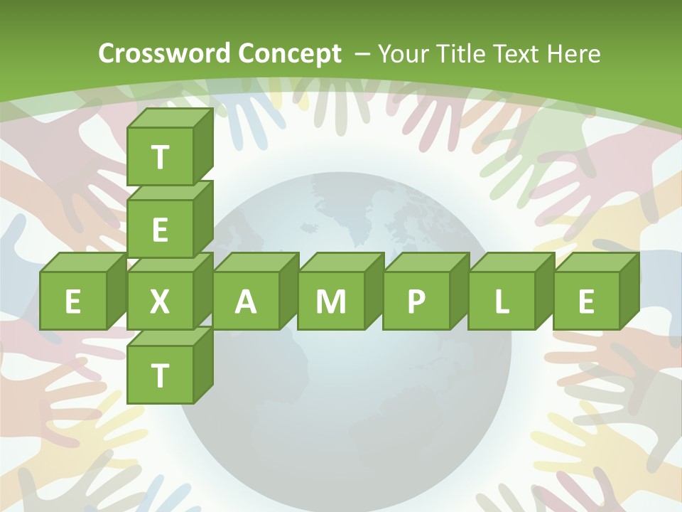 Hand Arm People PowerPoint Template