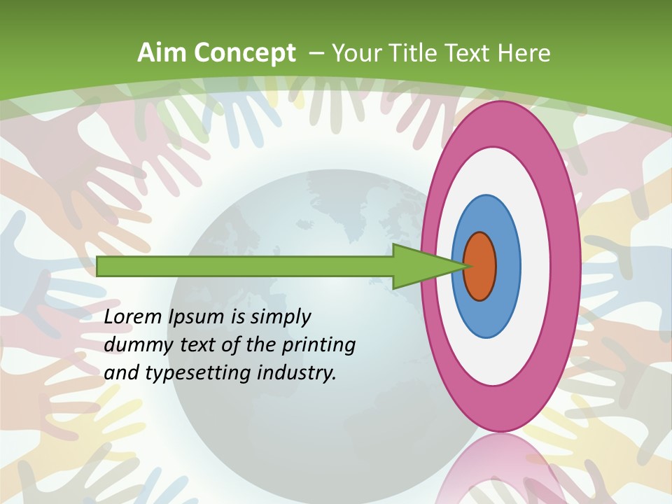 Hand Arm People PowerPoint Template