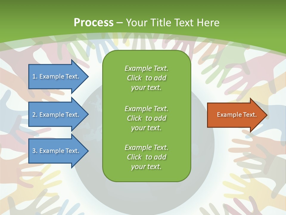 Hand Arm People PowerPoint Template