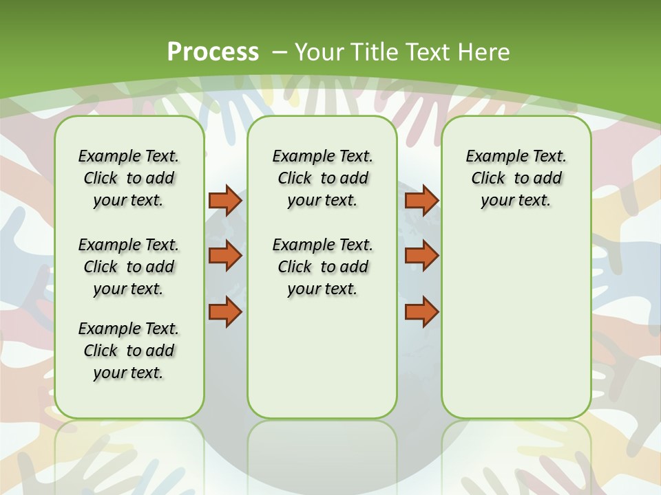Hand Arm People PowerPoint Template