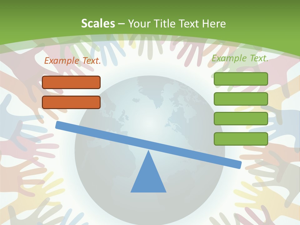 Hand Arm People PowerPoint Template