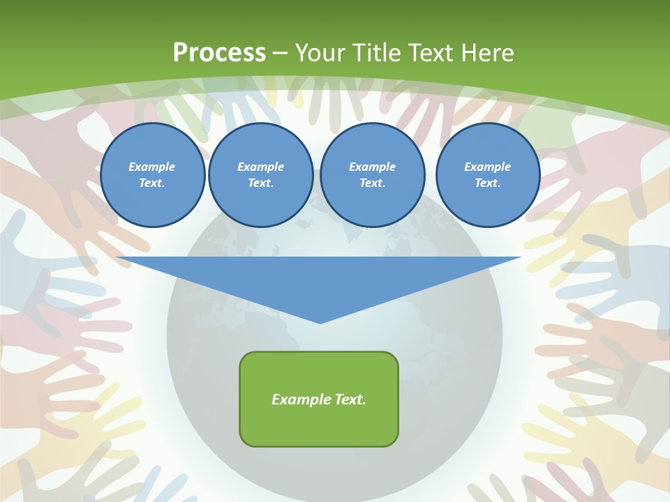 Hand Arm People PowerPoint Template