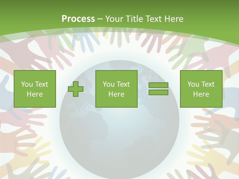 Hand Arm People PowerPoint Template