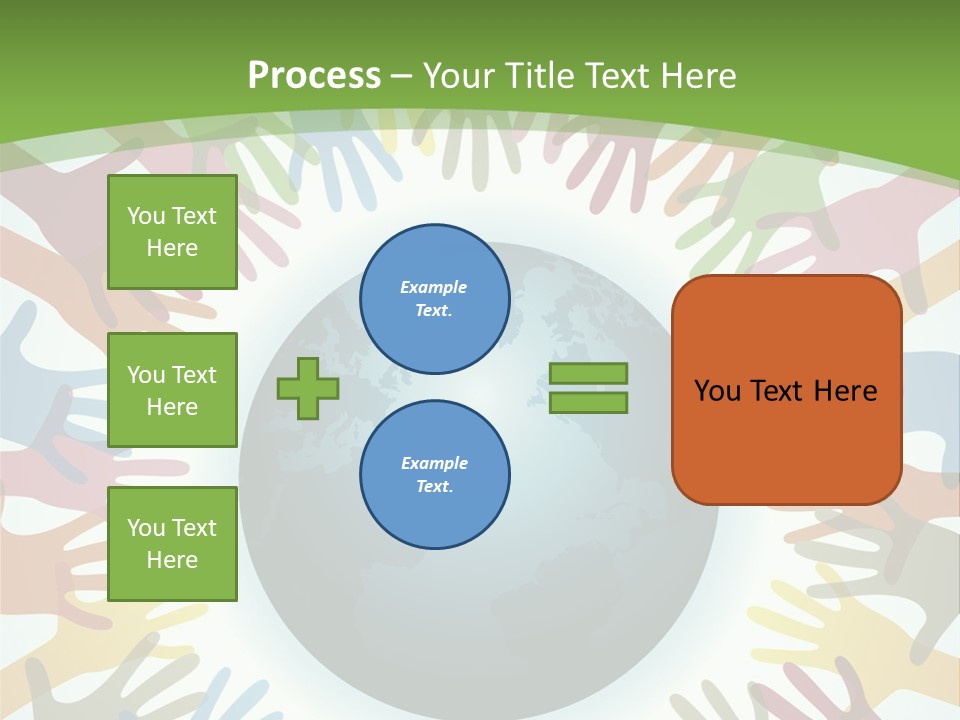 Hand Arm People PowerPoint Template