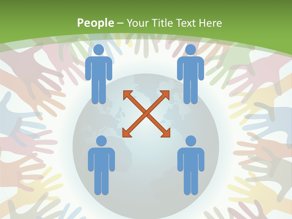 Hand Arm People PowerPoint Template