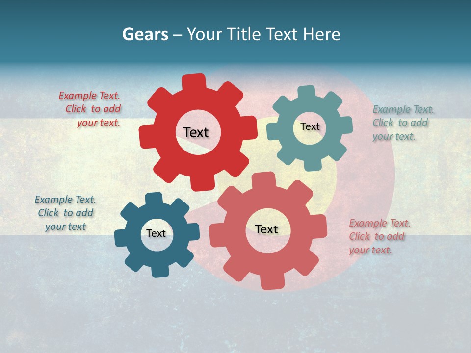 World Patriotic Old PowerPoint Template