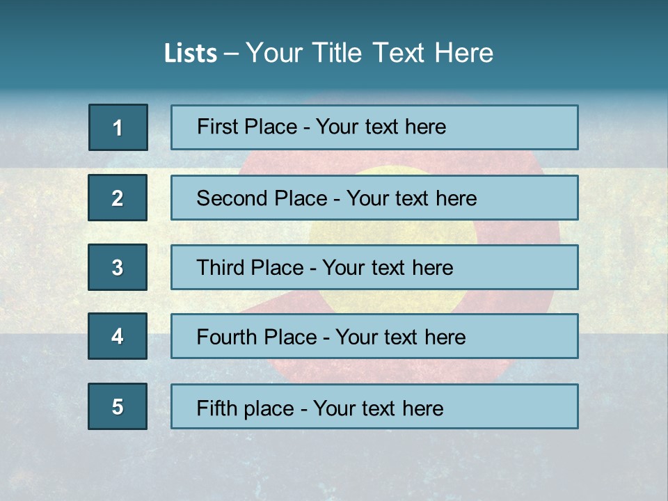 World Patriotic Old PowerPoint Template