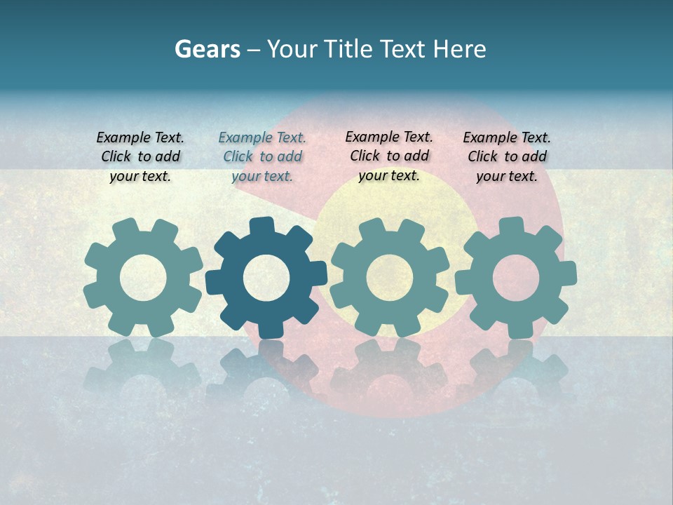 World Patriotic Old PowerPoint Template