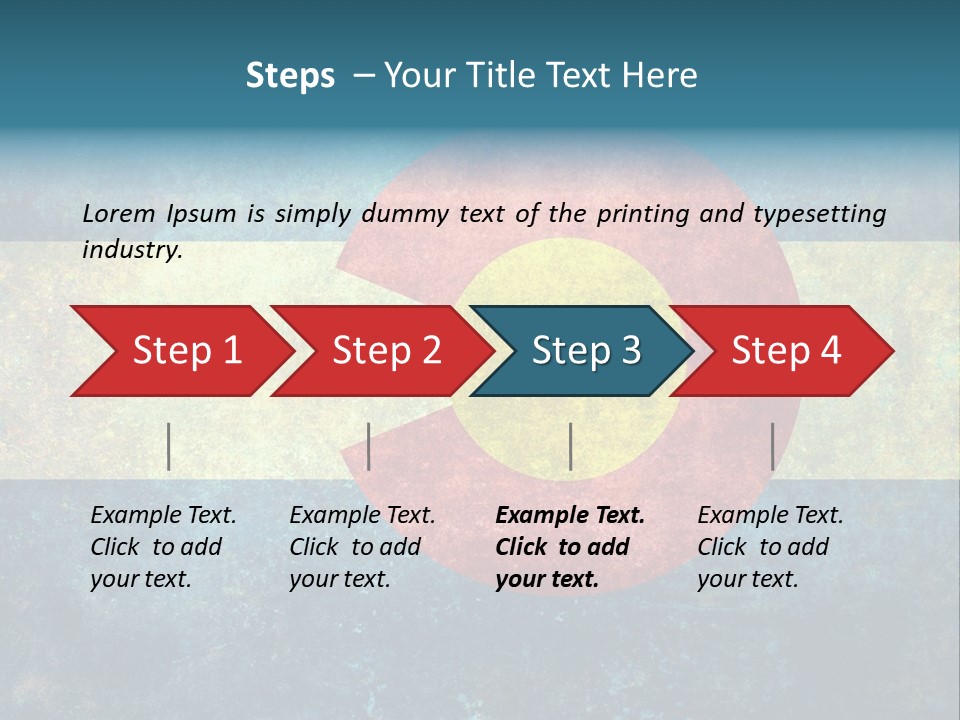 World Patriotic Old PowerPoint Template