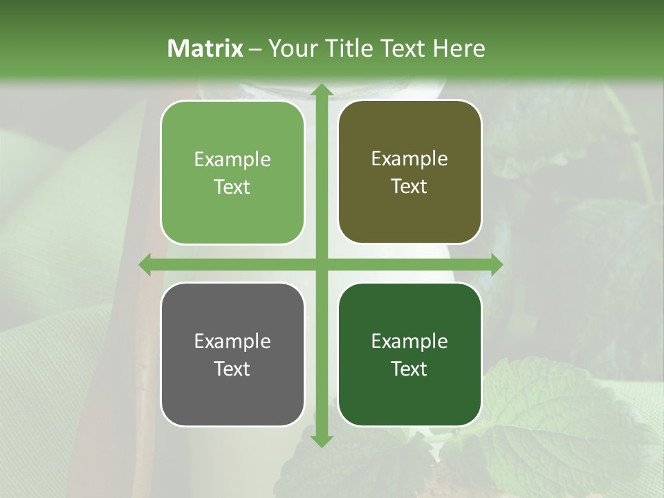 Ingredient Close Up Food PowerPoint Template