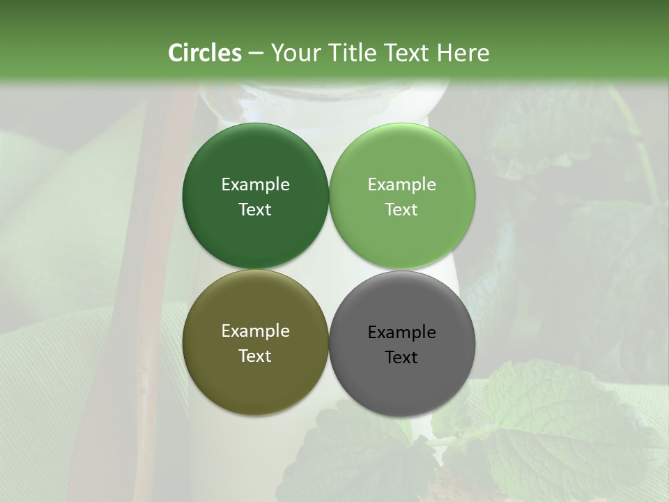 Ingredient Close Up Food PowerPoint Template