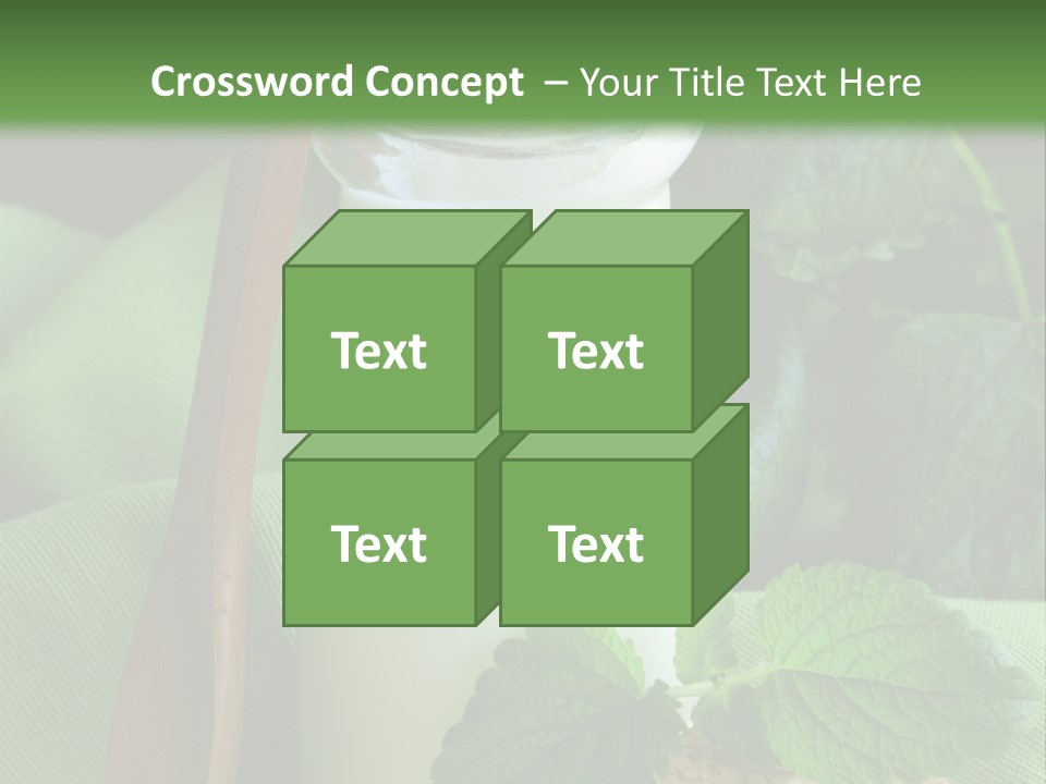 Ingredient Close Up Food PowerPoint Template