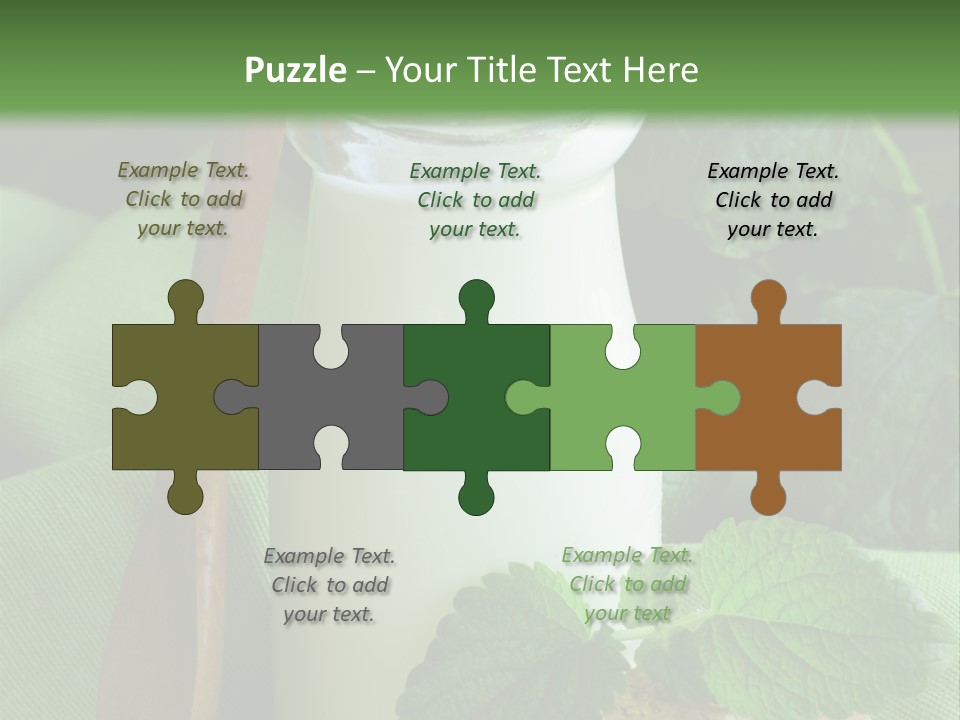 Ingredient Close Up Food PowerPoint Template