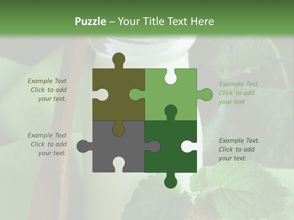 Ingredient Close Up Food PowerPoint Template