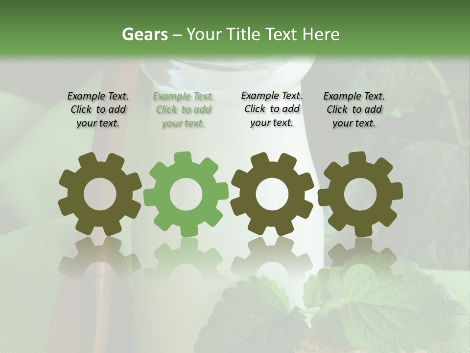 Ingredient Close Up Food PowerPoint Template