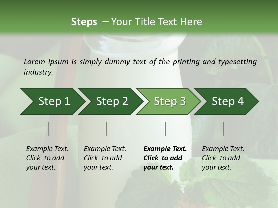 Ingredient Close Up Food PowerPoint Template