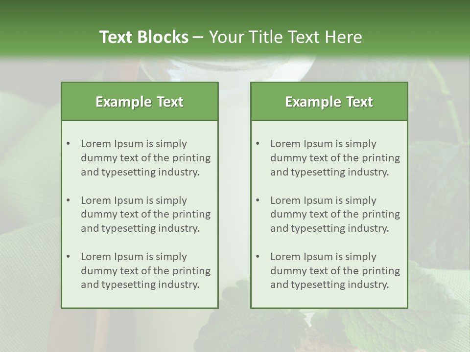 Ingredient Close Up Food PowerPoint Template