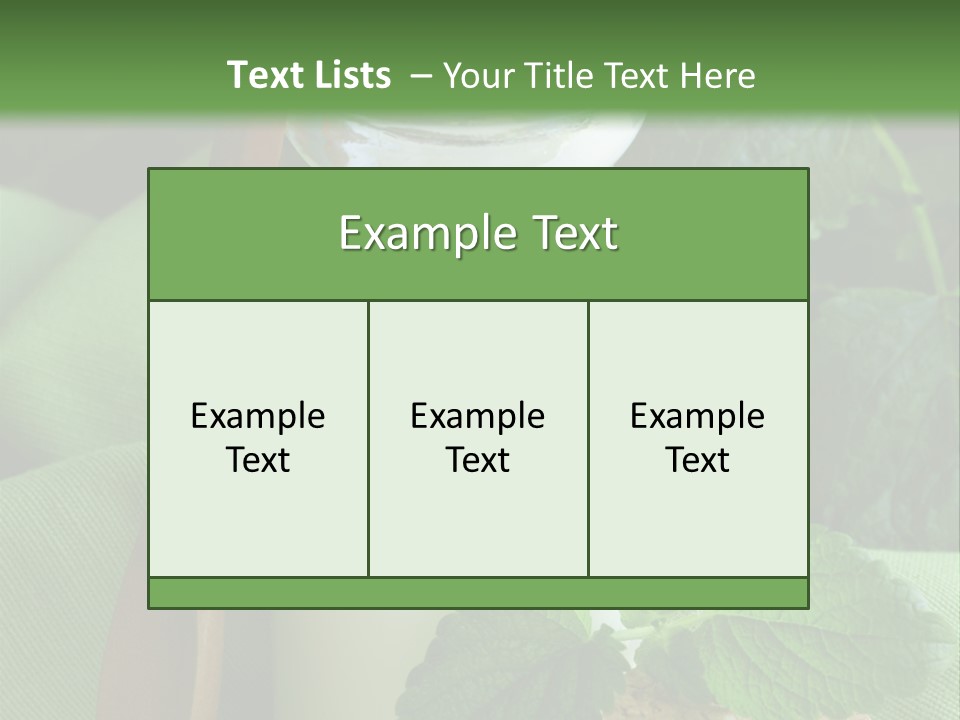 Ingredient Close Up Food PowerPoint Template
