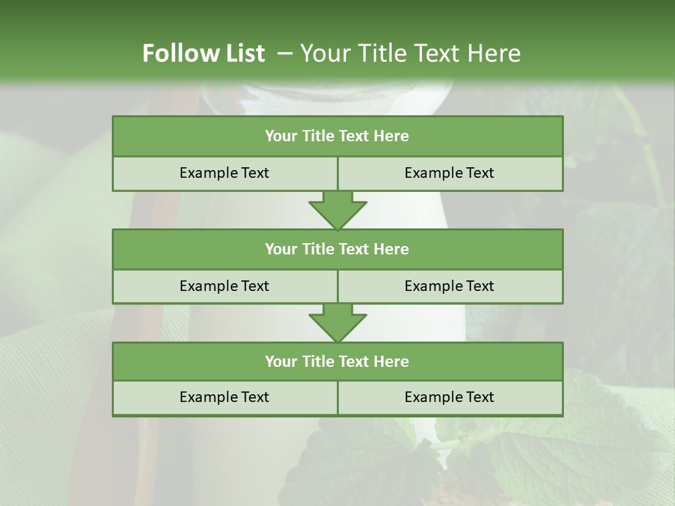Ingredient Close Up Food PowerPoint Template