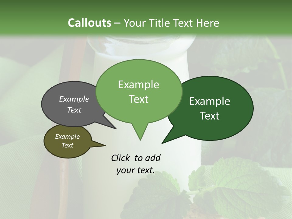 Ingredient Close Up Food PowerPoint Template