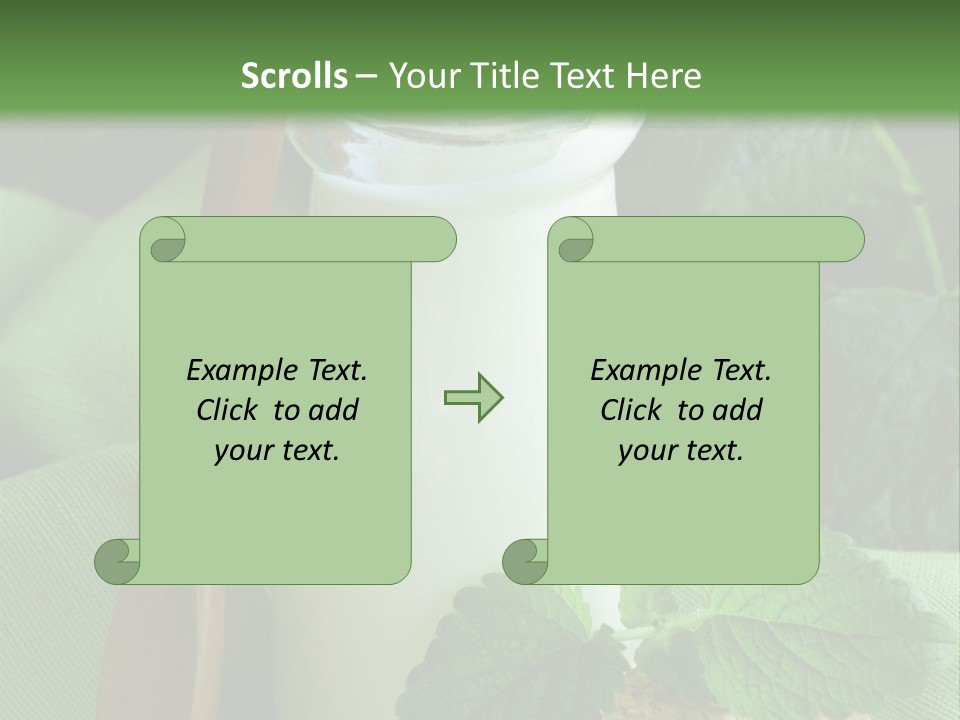 Ingredient Close Up Food PowerPoint Template