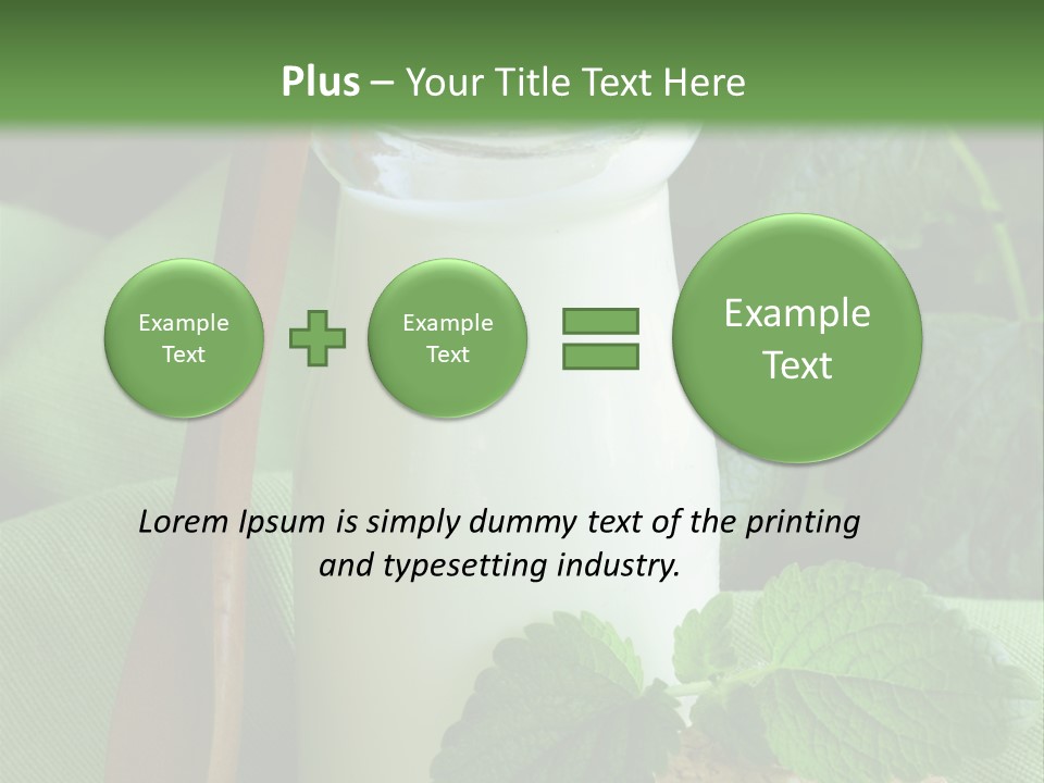 Ingredient Close Up Food PowerPoint Template
