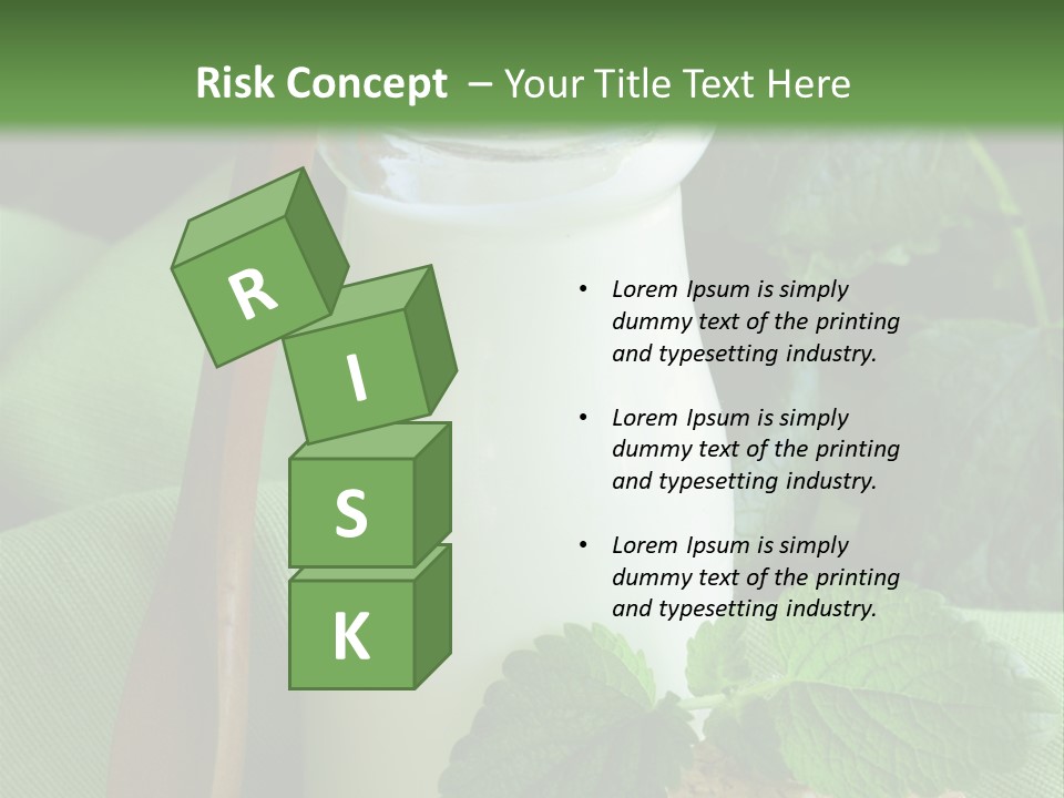 Ingredient Close Up Food PowerPoint Template