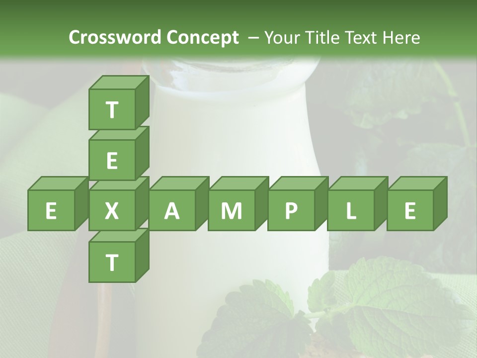 Ingredient Close Up Food PowerPoint Template