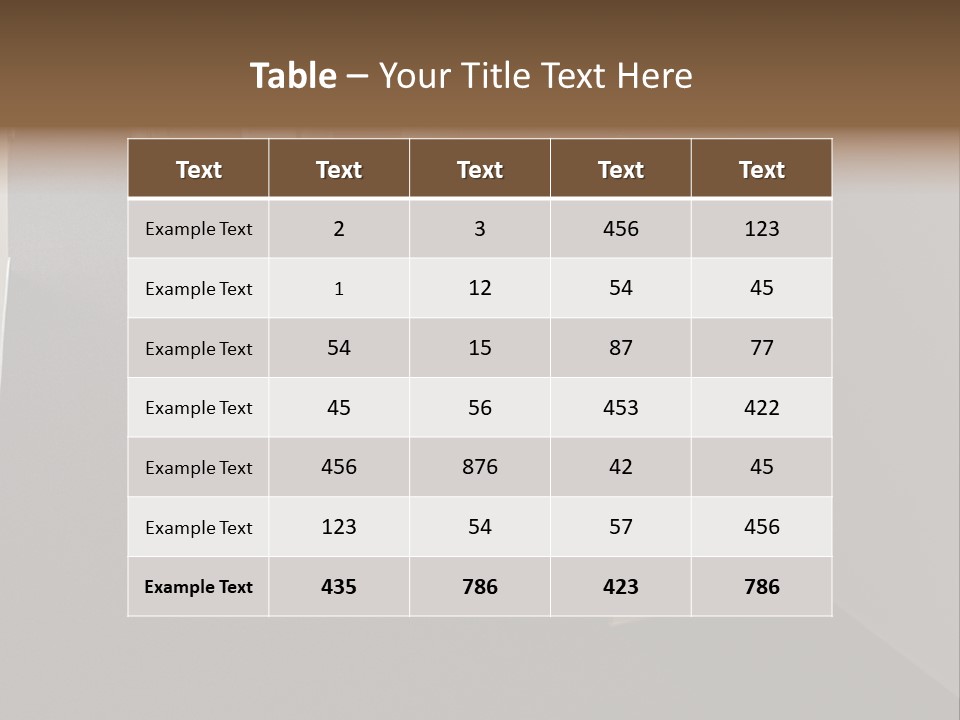 Business Inside Cardboard PowerPoint Template